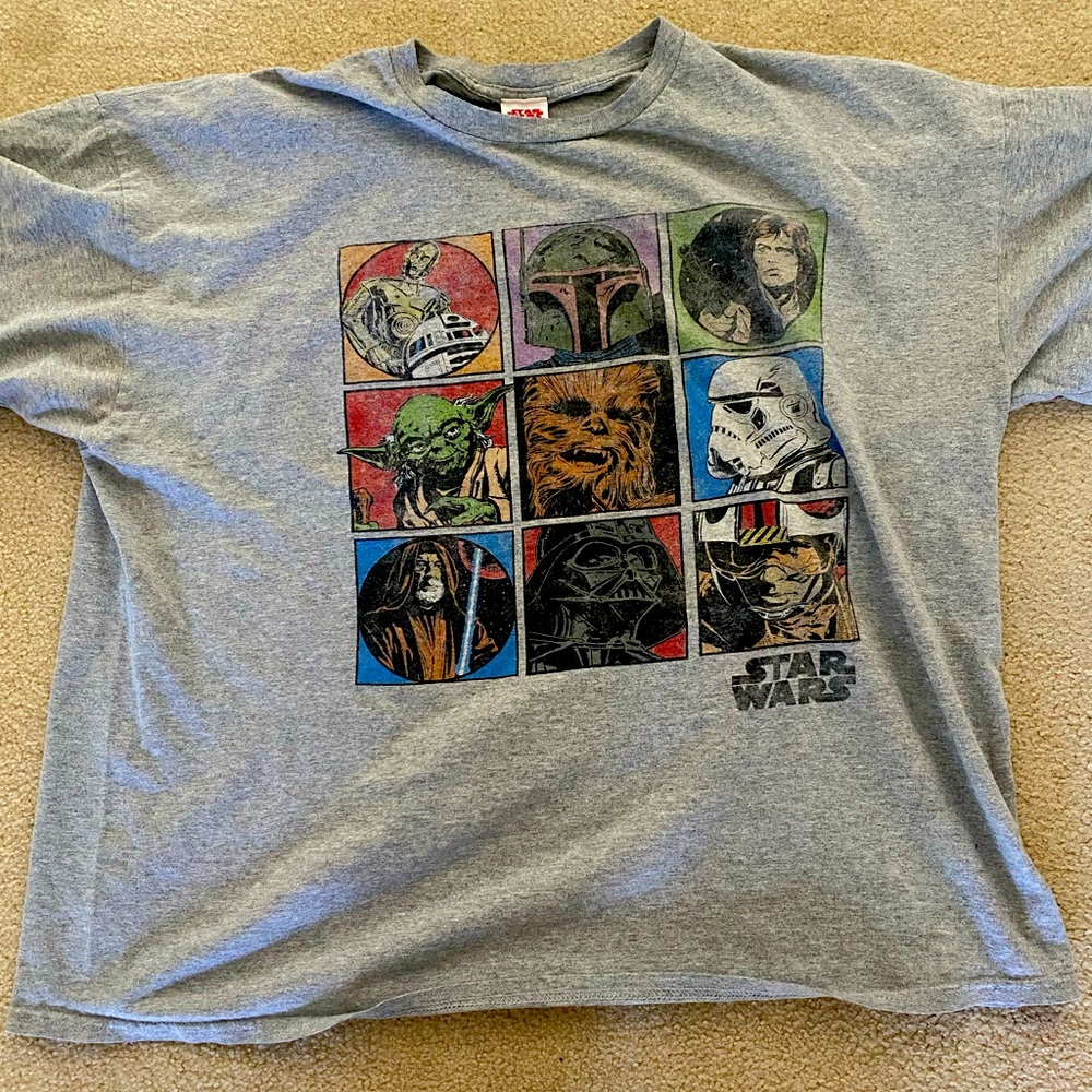 Vintage Star Wars Shirt Lucas Films